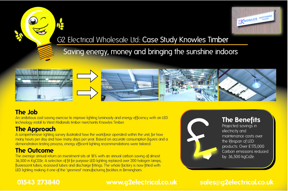 G2 Electrical Wholesale Knowles Timber Case Study