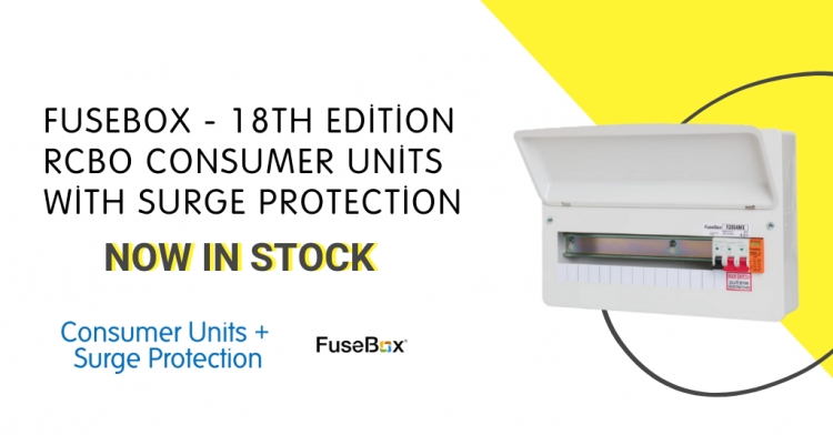CUSTOMER SEPTEMBER SPECIAL – Fusebox 18th Edition RCBO Consumer Units with Surge Protection 👏👏