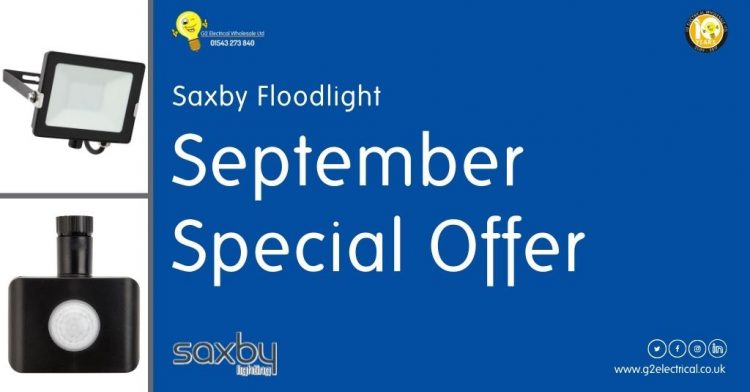 Saxby Floodlight September Special Offer 🥳