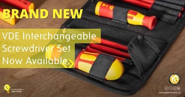 VDE Interchangeable Screwdriver Set Now Available