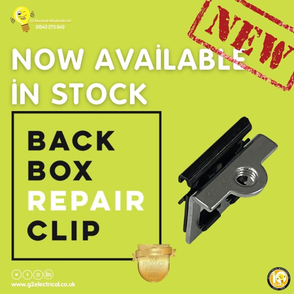 Introducing the Awardwinning Back Box Repair Clip G2 Electrical