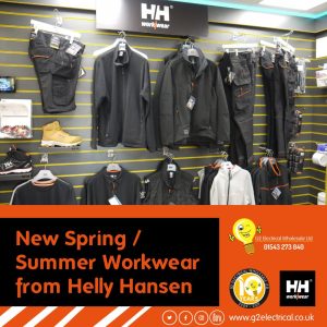 G2 Electrical Wholesale New Helly Hansen Spring & Summer Range