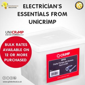 G2 Electrical Wholesale | Trade Tub Essentials from Unicrimp