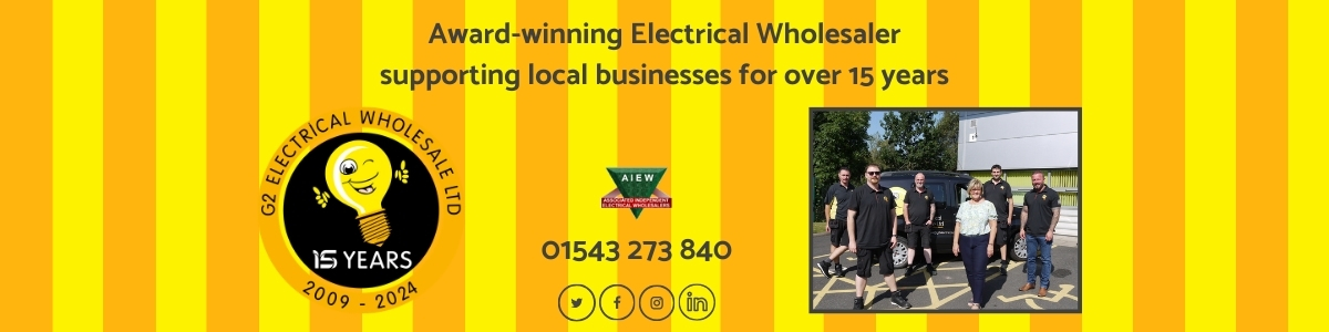 G2 Electrical Wholesale Website Sliding Banner