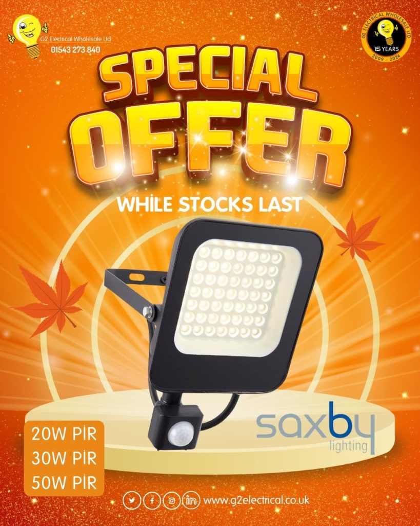G2 Electrical Wholesale Blog Header Special Offer PIRs 