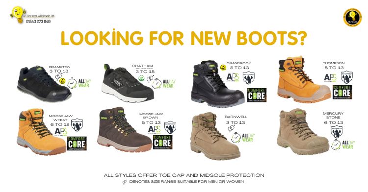 Brand New Workwear Boots Available Now