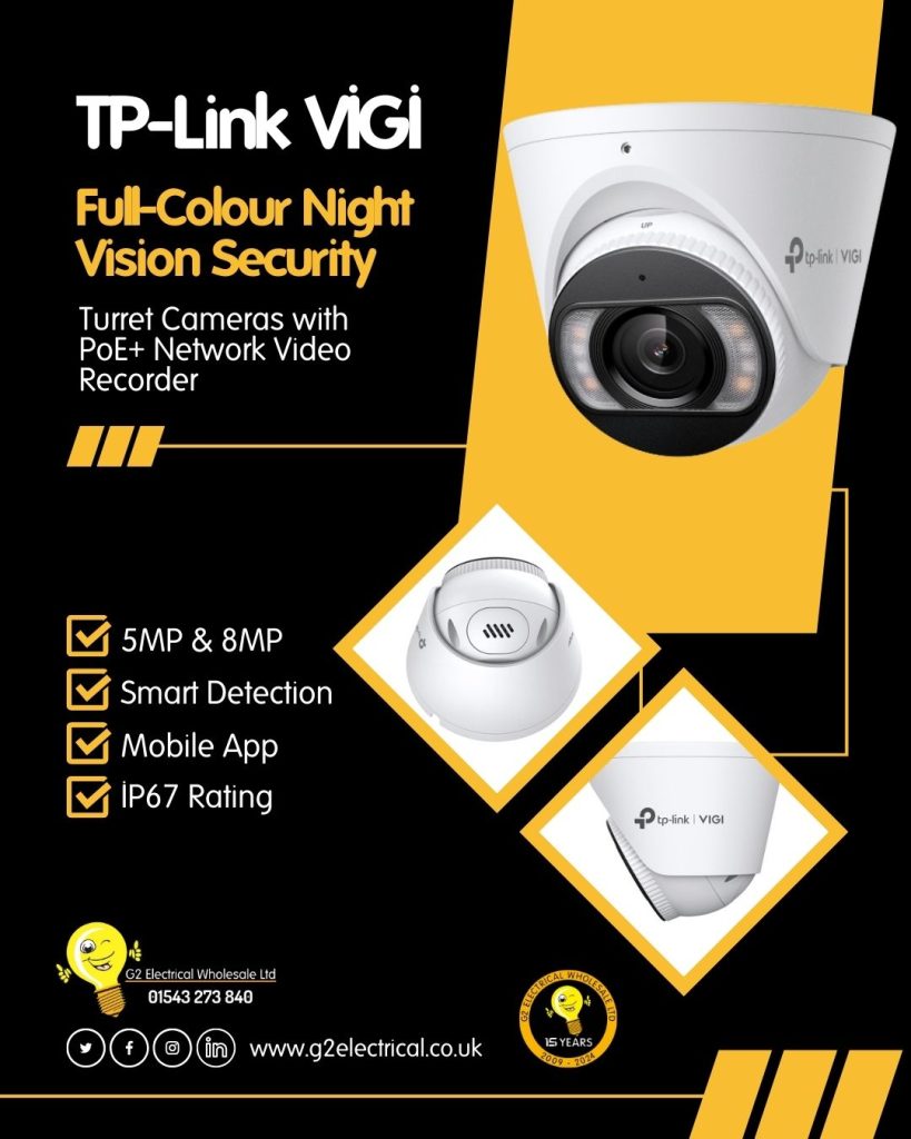 G2 Electrical Wholesale TP-Link Alarms |  Professional CCTV Without the Complexity
