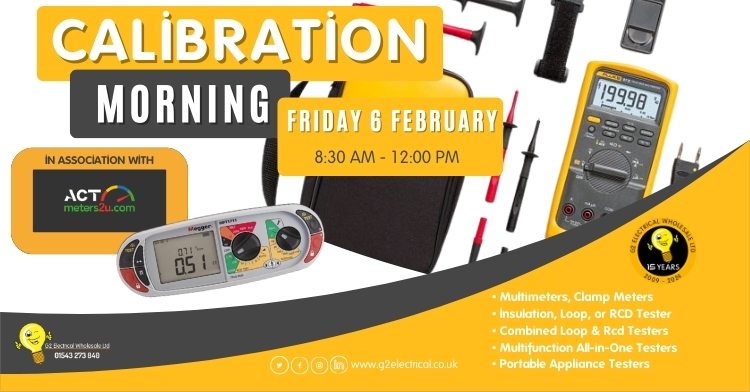 G2 Electrical Wholesale Calibration Morning