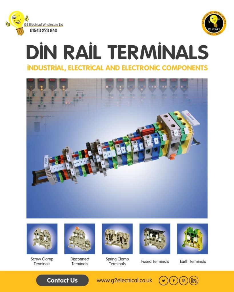G2 Electrical Wholesale Din Rail Terminals from Switchtec