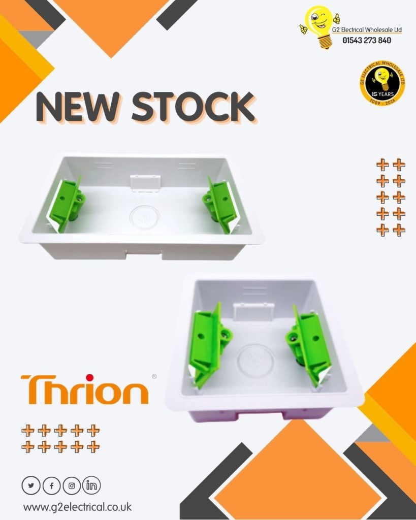 G2 Electrical Wholesale Thrion Dry Lining Boxes Now Available