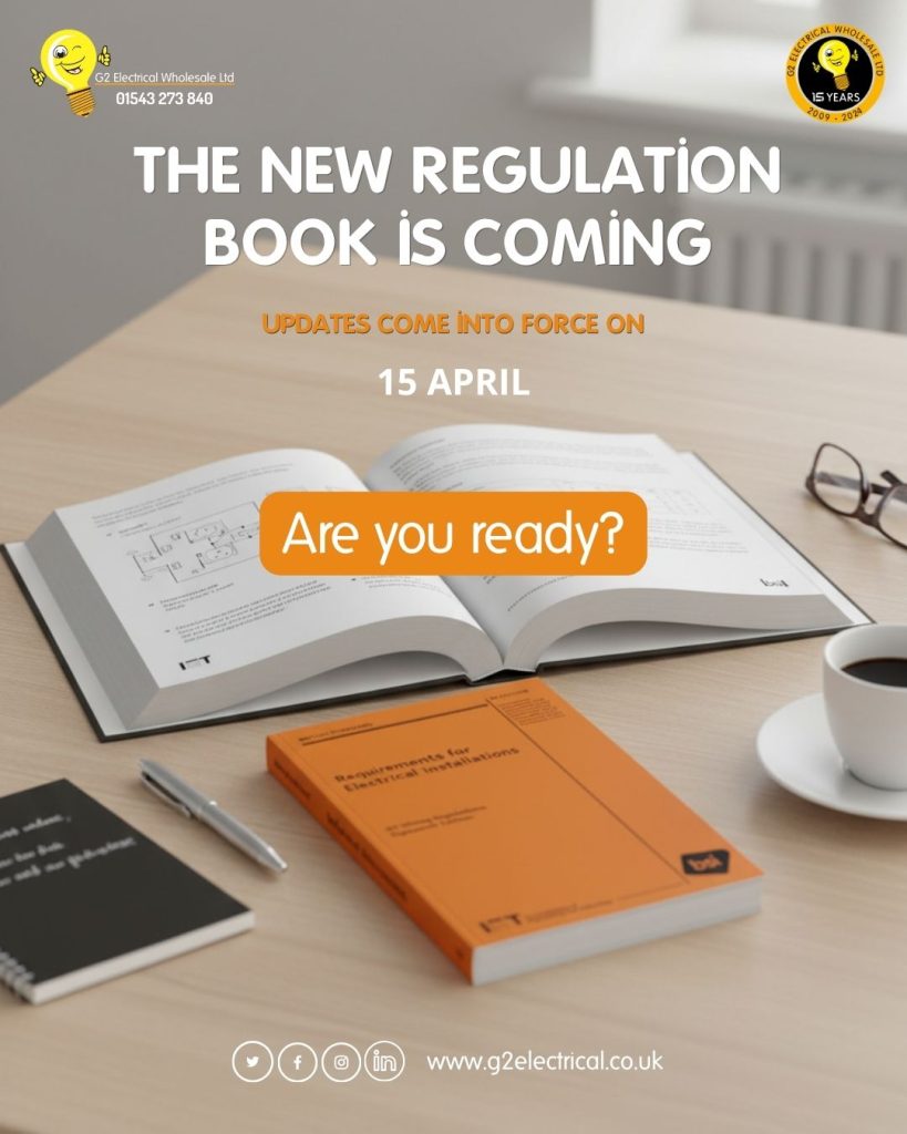 G2 Electrical Wholesale Updated 18th Edition Regulations