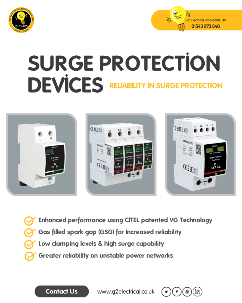 G2 Electrical Wholesale Switchtec Surge Protection Devices and Contactors