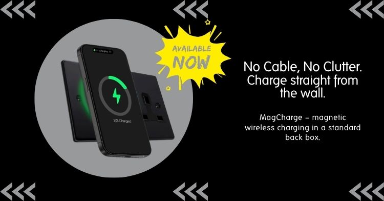 The Wireless Charger Built Into the Wall Socket